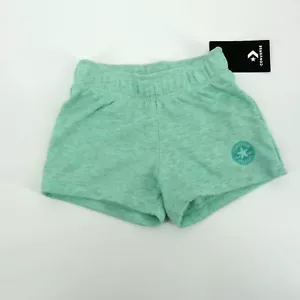 Converse Mädchen Ocean Mint Meliert Shorts Größe 6 Neu mit Etikett - Bild 1 von 3