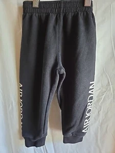 Air Jordan Sweat Pants Toddler Size 24 Months Black - Picture 1 of 5