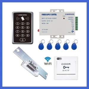 Kit de teclado de control de acceso de puerta WiFi 2.4G con bloqueo eléctrico a prueba de fallos - Imagen 1 de 16