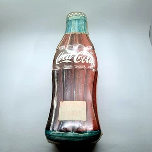 Vintage 1997 Coca-Cola Collectible Hinged Tin Unopened Bottle Shape - Picture 1 of 10