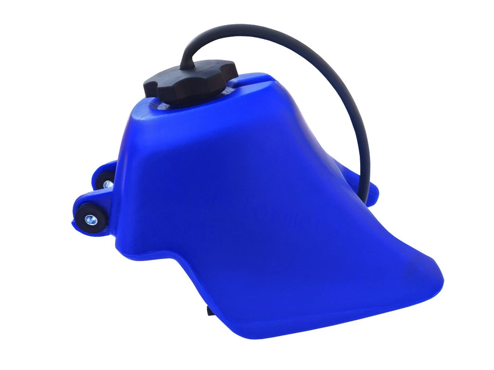 Tanque de combustible Yamaha PW50 PY50 50CC (bicicleta de tierra) piezas de motocicleta tanque de gasolina de combustible (azul Foto 1 de 3