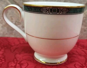 Noritake EMERALD CREST Tea Cup Labeled  - Picture 1 of 9