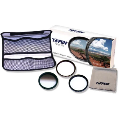 Tiffen 67mm Digital Pro SLR Filter Kit Clear, Promist 2 & ND6 Grad - 3 Filters - Image 1 of 4