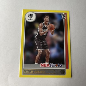 2021-22 Panini NBA Hoops - Rookies Yellow #246 Kessler Edwards (RC)
