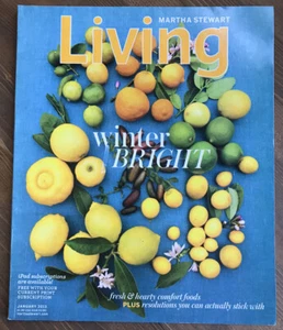 Martha Stewart Living Magazine - January 2013 - Winter Bright - Picture 1 of 3