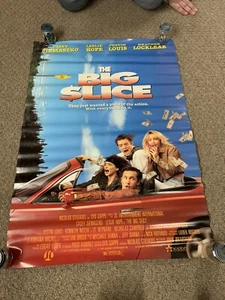 THE BIG SLICE Original Video Movie Poster Locklear Louis 1991 ROLLED - Picture 1 of 6