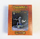 D&D CHAINMAIL Miniature War Game DROW WARRIOR Metal Mini WOTC OOP