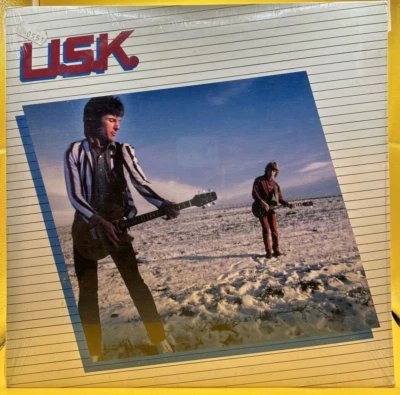 New / Sealed U.S.K. LP 1982 New Wave Spencer Davis House of Lords Records - Image 1 of 2