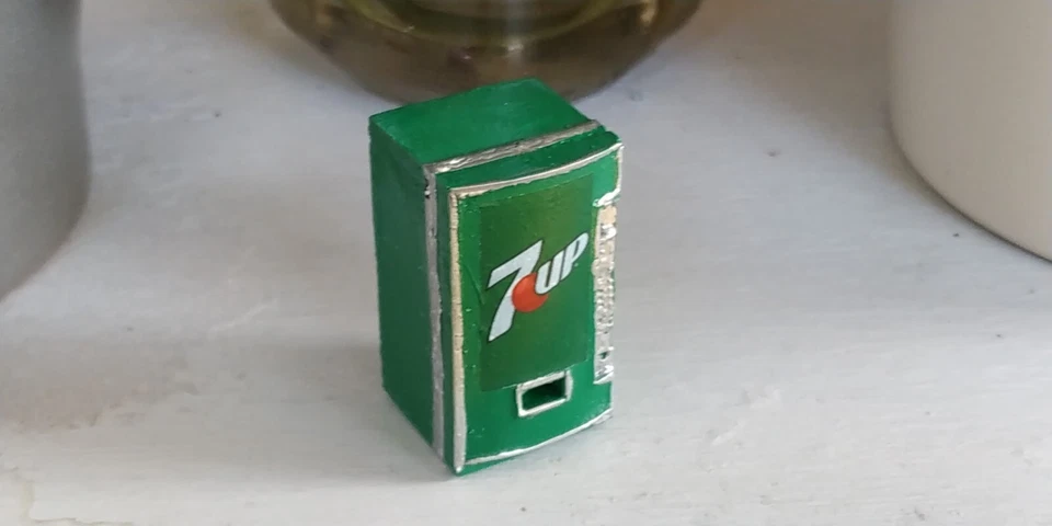 1/43 DISPENSER BEVANDE BIBITE BIRRA, DIORAMA RESINA  - Immagine 1 di 1