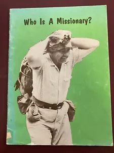 1976 Who Is A Missionary Wesleyan Verlag Buch - Bild 1 von 4