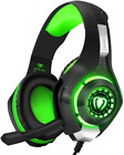 Stereo Gaming Headset Over-Ear Headphones With Mic LED Lights For PC Computer US