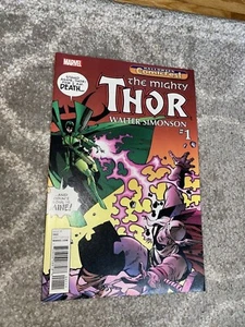 New Halloween Comicfest Comic Book Unstamped Thor Journey into Mystery Hela 2017 - Picture 1 of 2