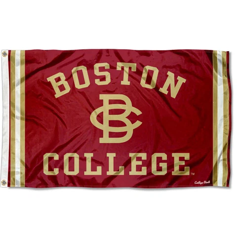 Boston College Eagles Vintage Retro Throwback Large Outdoor Flag Cover
