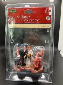 Colección Lemax Village Retrato de Boda Familia Victoriana 22618W Retirado Nuevo de Lote Antiguo - Imagen 1 de 4