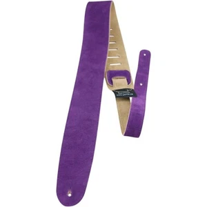 Perri's 2.5" Soft Suede with Premium Backing - 44.5"-53" Guitar Strap Purple - Picture 1 of 1