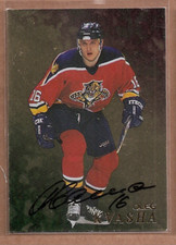 1998-99 Be A Player Autographs Gold #210 Oleg Kvasha Auto