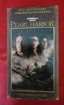 Pearl Harbor 2-VHS Video Tape Set 60th Anniversary Commemorative Edition Histori - Image 1 of 4