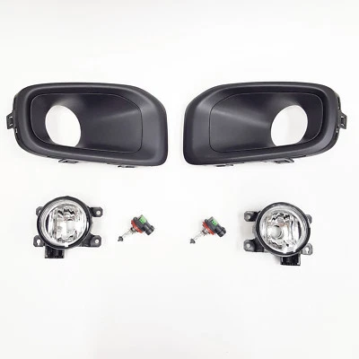Fog Light For 2015-2017 Jeep Renegade Latitude Limited Sport Black Bezel H8 Pair Foto 1 de 4