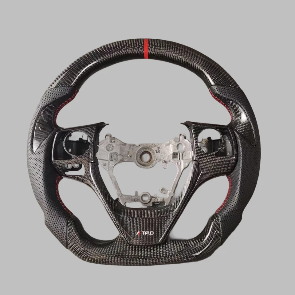 2014-2018 Toyota Corolla/RAV4/iM Carbon Fiber Steering Wheel - Imagem 1 de 1
