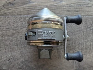 Vintage Zebco 33 CLASSIC FEATHER TOUCH Casting Reel Made In USA - Bild 1 von 6