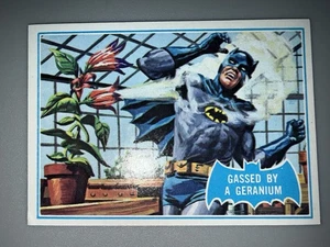 Gassed by Geranium - 1966 Topps Batman B Series (Blue Bat Logo) #33b Blue Bat... - Picture 1 of 2