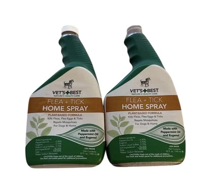 Vet’s Best Exterminator Spray Natural Treatment for Dogs &Home 2 Pak 32oz Each - Image 1 of 4