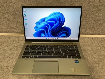 HP EliteBook 840 G8 Intel i5 1145G7 2.60GHz 16GB RAM 256GB SSD 14" FHD Win 11 - Image 1 of 4