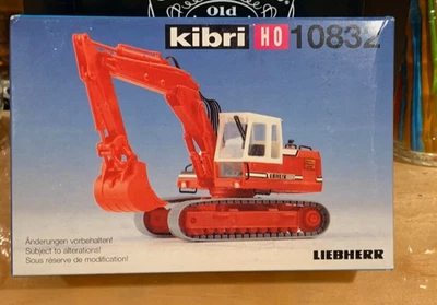 Rare Kibri HO #10832 Liebherr Excavator Model Kit Factory Sealed Box - Image 1 of 4