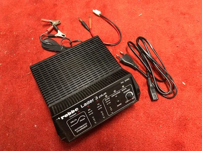 Robbe Lader 3 plus Black line,  No 8292, Schnellladegerät RC-Akkus - Bild 1 von 3