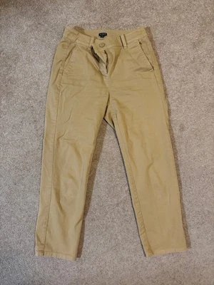 Calça J.Crew Petite Kate perna reta em chino / tamanho 2P / bege - Imagem 1 de 3