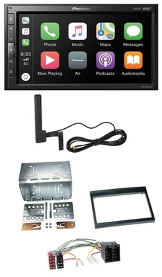 Pioneer USB 2DIN Bluetooth DAB MP3 Autoradio für Porsche 911, 996 (97-06) - Bild 1 von 4