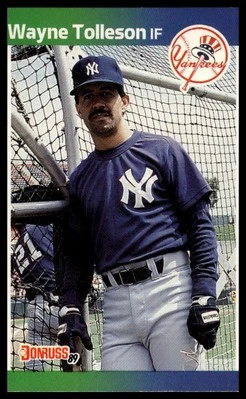 1989 Donruss #659 Wayne Tolleson - Image 1 of 2