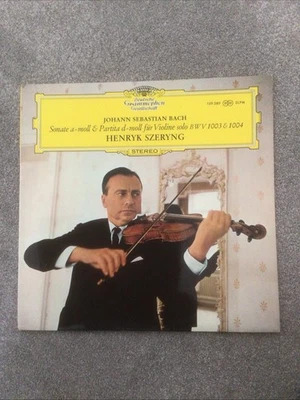 BACH -  Sonate & Partita -Henryk Szeryng  - DGG Tulips 139389 Stereo - Image 1 of 4