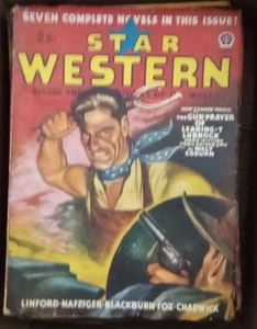 Revista Star Western Pulp Western septiembre 1946 - Imagen 1 de 2
