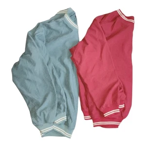 Port Authority Signature Wind Breaker Mens Large Set Red Blue Ultra Soft Shell - Picture 1 of 9