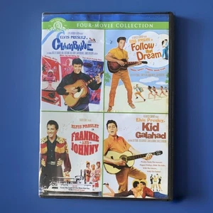 Elvis Presley Clambake Follow That Dream Kid Galahad Frankie & Johnny 4 DVD Set - Picture 1 of 5