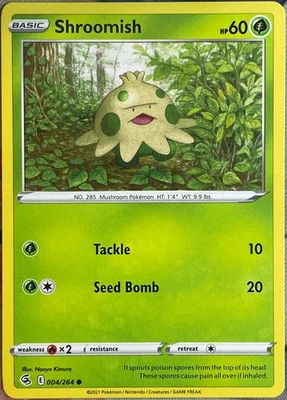 Shroomish - 004/264 - Fusion Strike Pokemon 2021 - Image 1 of 2