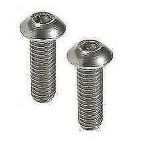 Edelstahl Zündung Zahnriemen Abdeckung Schrauben für Harley Davidson 1980-1999 - Picture 1 of 1