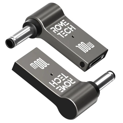 100W USB Type C Female to DC Male Jack 4.5x3.0 mm  Fast Adapter for Dell Laptop - Image 1 of 4