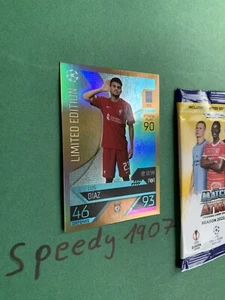 Topps Match Attax Champions League 22/23 Limited Blue Diaz Liverpool - Bild 1 von 1