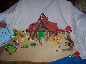Playmobil Bauernhof (alt) 3716 mit mehr Zubehör - Bild 1 von 10