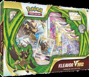 Primera ola Pokémon Kleavor VSTAR colección premium - Imagen 1 de 4