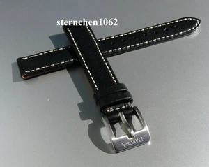 Davosa * Uhrenarmband * Leder * schwarz * 16 mm - Picture 1 of 3