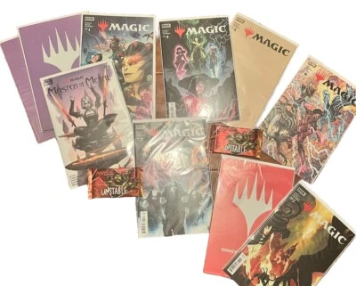 🔥Magic the Gathering Bundle, 2 Booster Unstable Packs, 10 MTG Comics🔥4-#1’s - Image 1 of 4