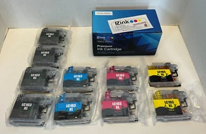 LC103XL EZink Pro Cartucce di Inchiostro Premium Confezione da 10 Nero + Colore Scade 28/01/2026 - Foto 1 di 9