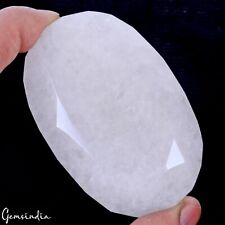 720 Ct Natural Untreated White Quartz Oval Faceted Cut Huge Earth Mined Gemstone