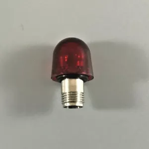 DIALIGHT LC33RN2 LENTE LUMINOSA LENTE DI IDENTIFICAZIONE PLASTICA ROSSA IMPERMEABILE - Foto 1 di 5