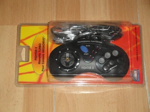 FIGHTER 2 MANDO PAD CONTROLER DE 6 BOTONES PARA SEGA MEGA DRIVE NUEVO EN BLISTER - Imagen 1 de 2
