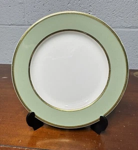 VTG Taylor Smith & T Classic Heritage Celadon Green Bread&Butter Plates No Chips - Picture 1 of 13