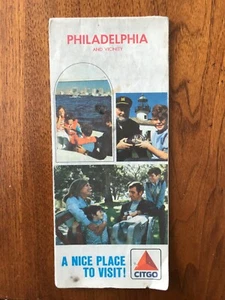 1973 Citgo Oil Company road map of Philadelphia, Pennsylvania - Picture 1 of 2